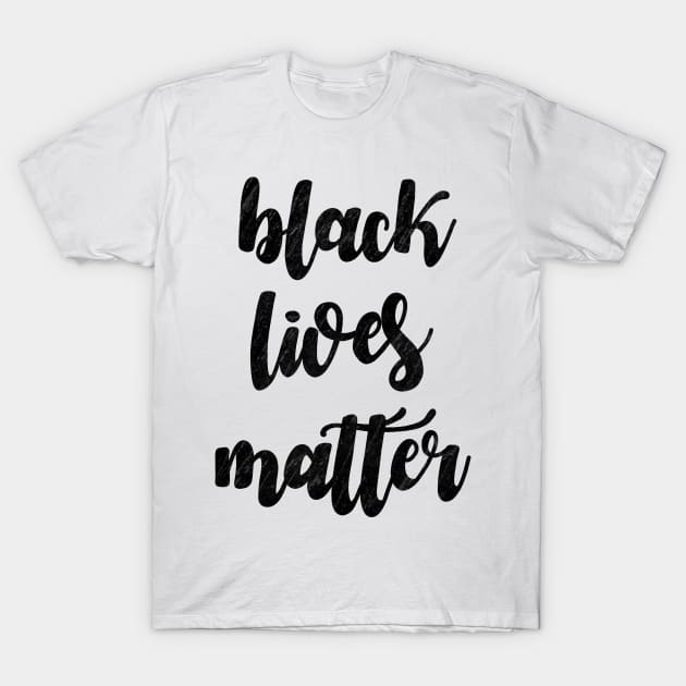 Black lives matter T-Shirt by valentinahramov